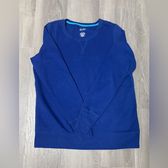 tek gear Tops - Tek Gear Casual Pull Over Sweatshirt Blue Women’s Size Large
